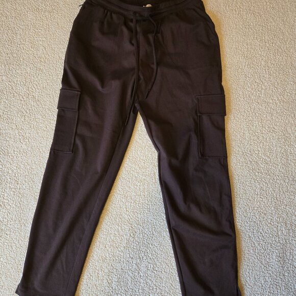 Rachel Zoe Pants - Rachel Zoe Dark Brown Joggers Size M